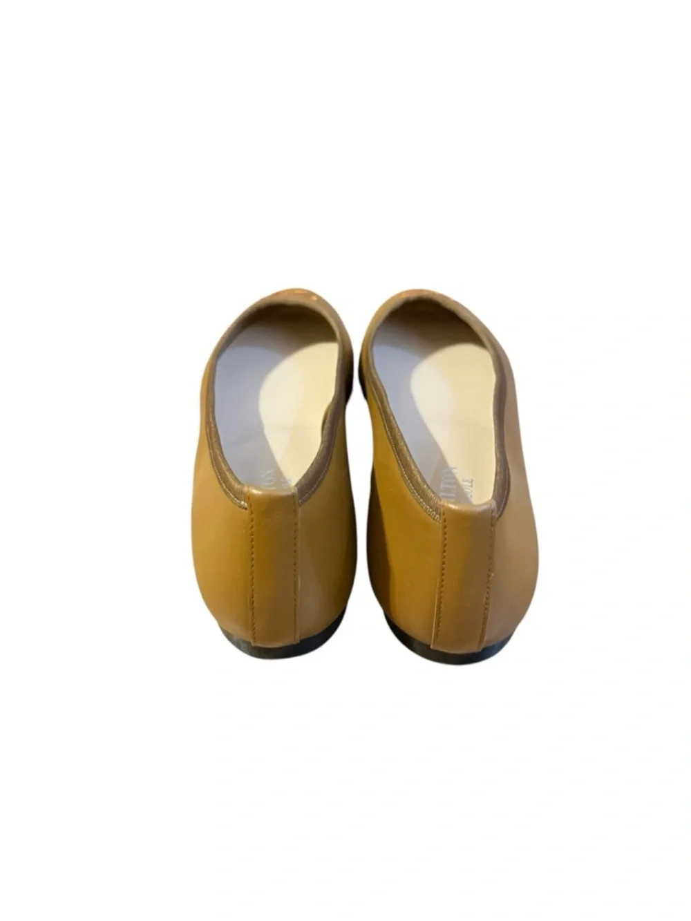 French Sole NEW Brown Kathy Praline Leather Ballet Flats Size 8